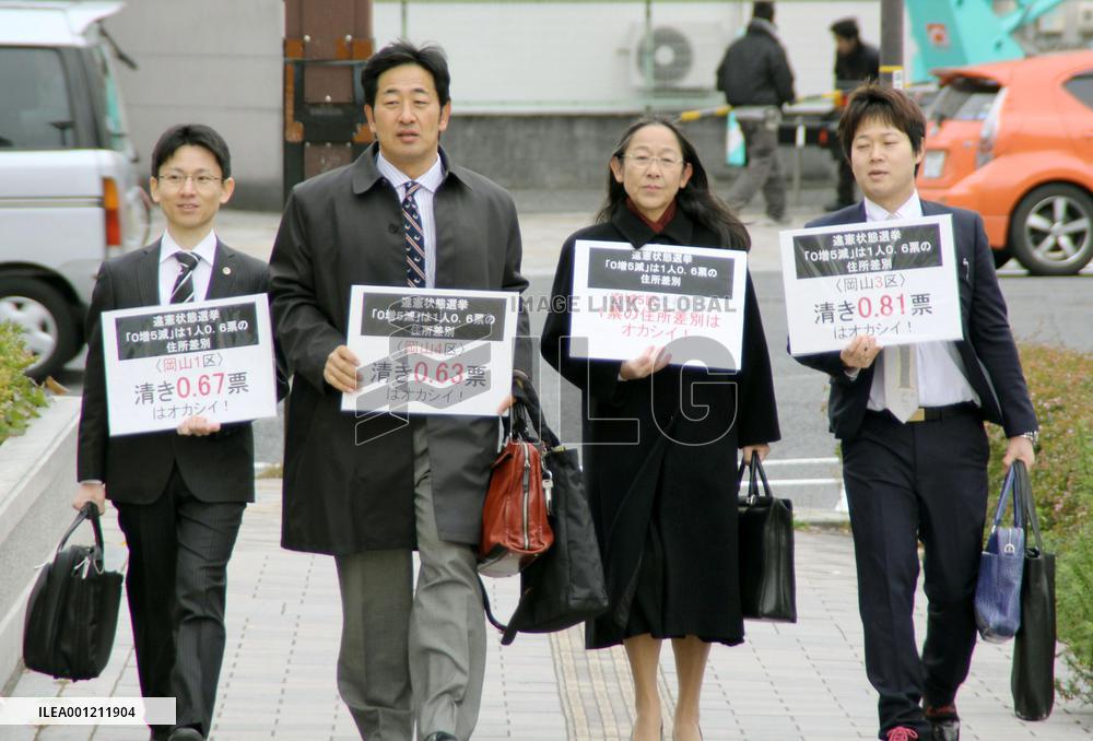 Lawyers file suits seeking annulment of general election