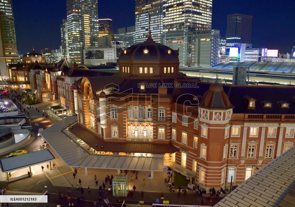 Ceremony held to celebrate 100th anniv. of opening of Tokyo Station