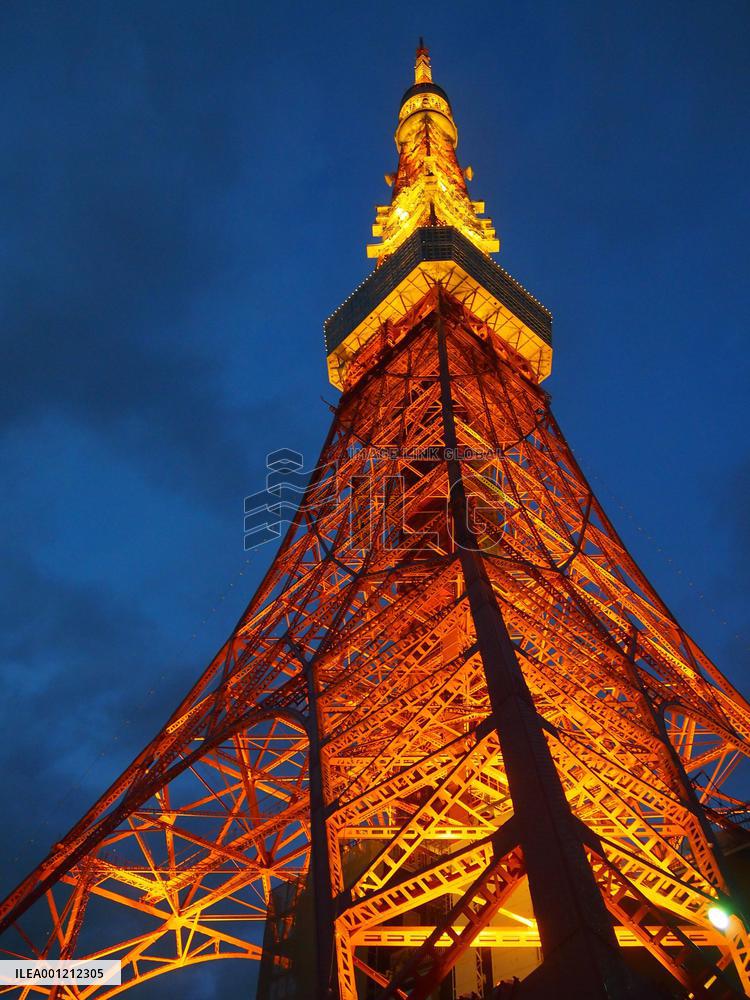 Tokyo Tower still popular after ceding relay role