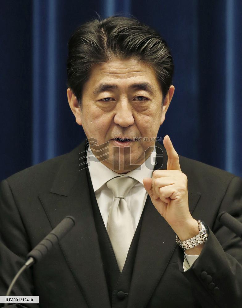 Abe launches new Cabinet