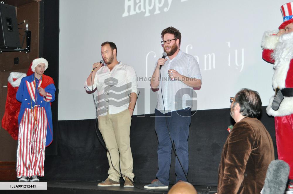 Sony comedy "The Interview" shown in U.S. theaters