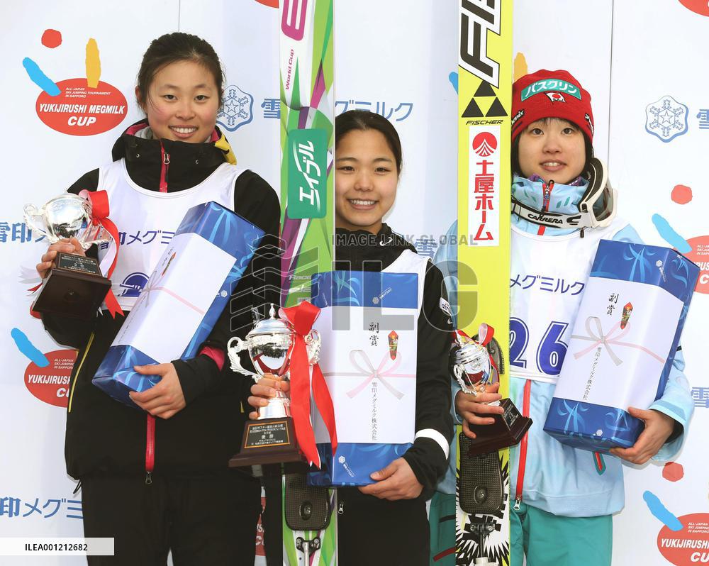 Takanashi wins Megmilk Snow Brand competition