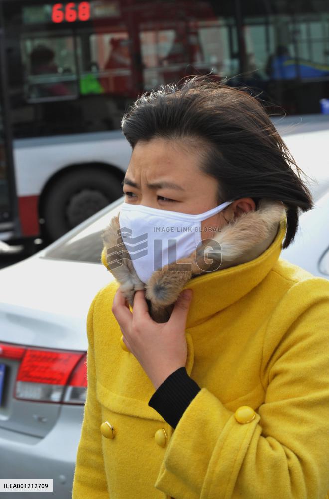 Air pollution continues in Beijing