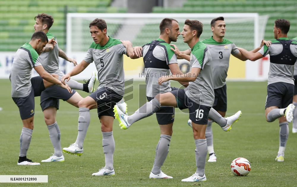 Australia prepare for Asian Cup soccer