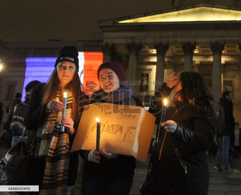 People gather to mourn terror attack victims