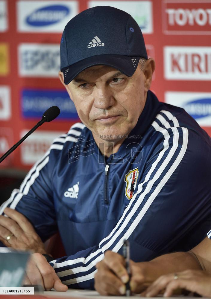 Future uncertain for scandal-hit Japan coach Aguirre