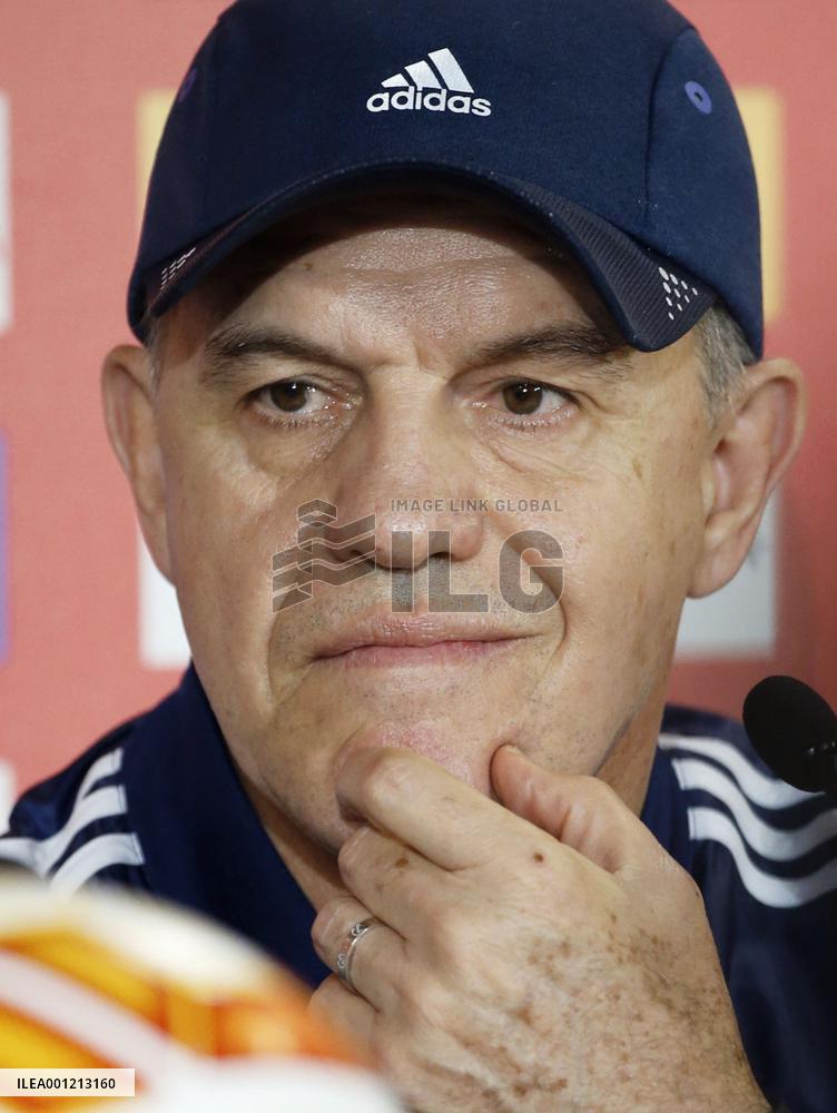 Future uncertain for scandal-hit Japan coach Aguirre