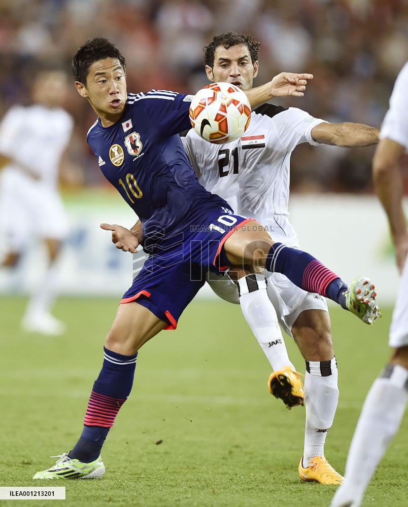 Japan vs Iraq in Group D match of Asian Cup