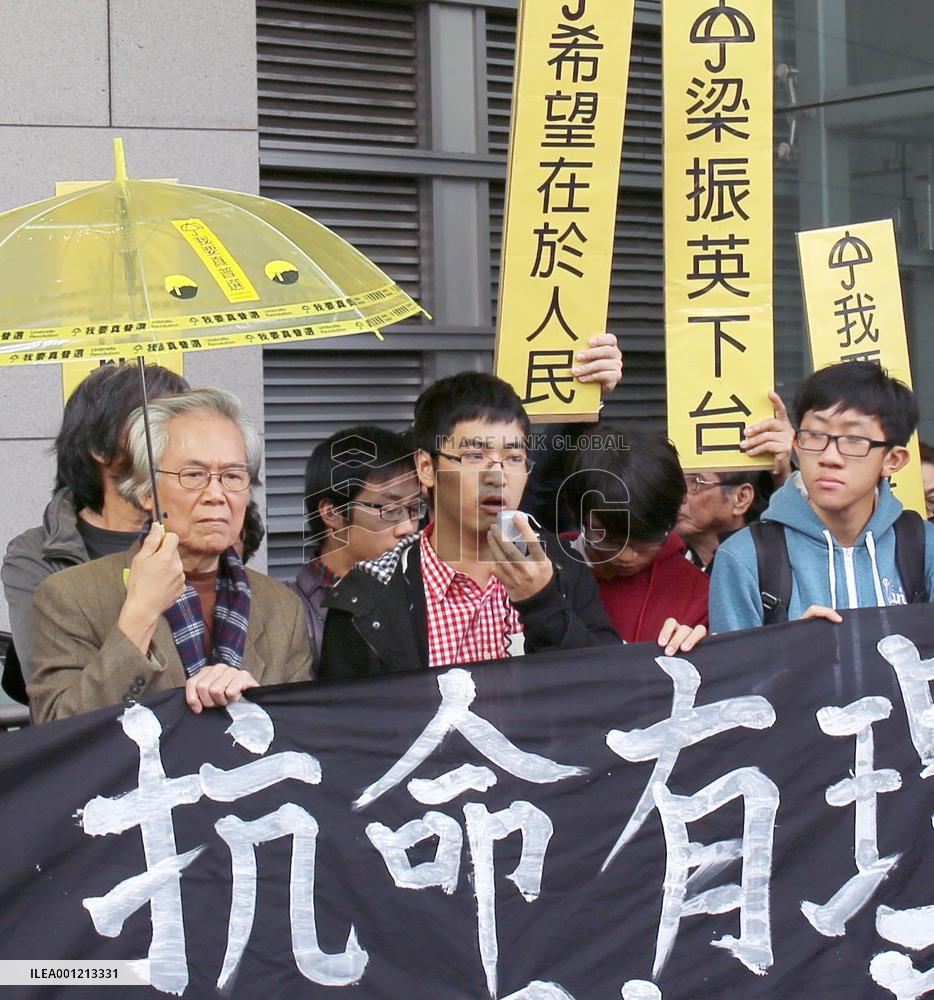 H.K.'s student leader temporarily arrested