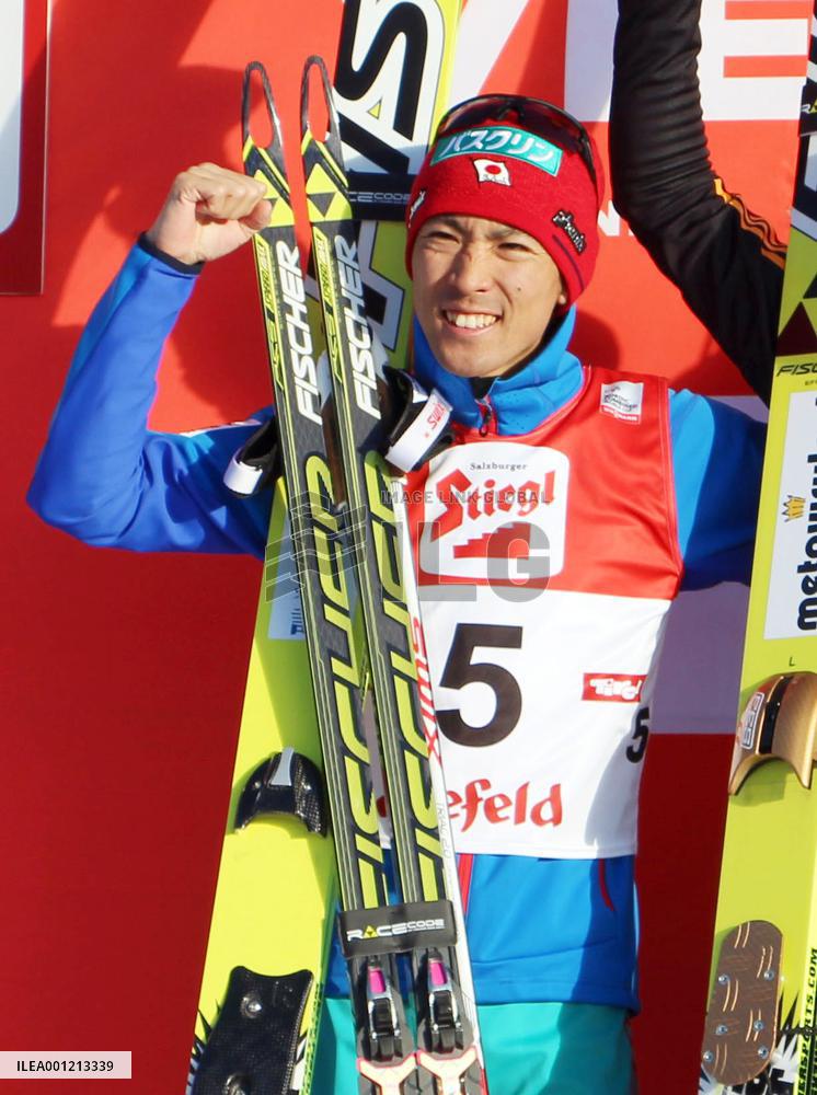 Japanese Watabe in Nordic Combined World Cup