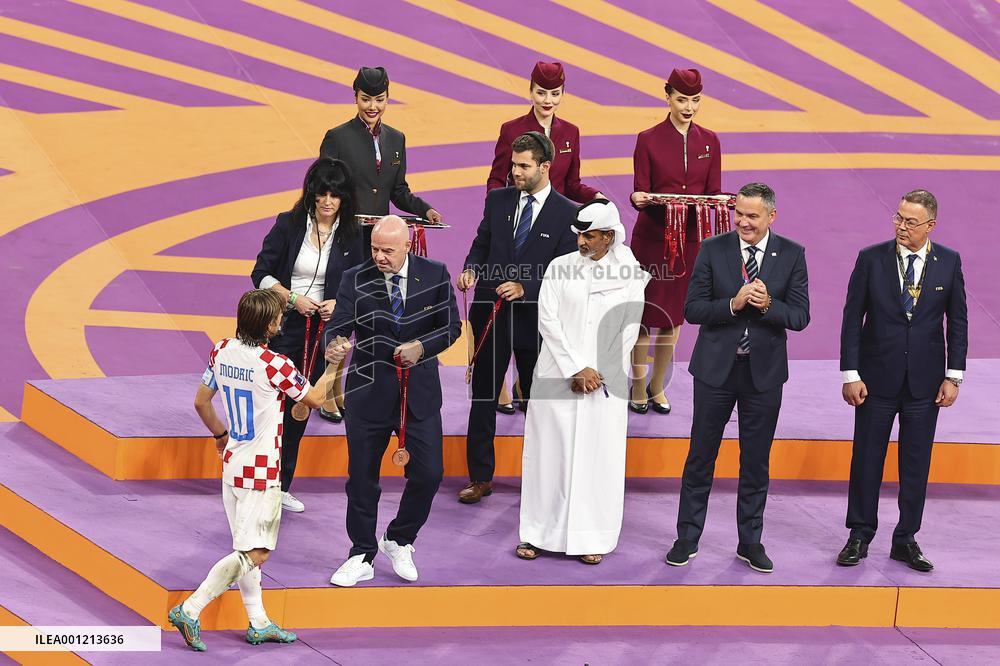 (SP)QATAR-DOHA-2022 WORLD CUP-THIRD PLACE-CRO VS MAR