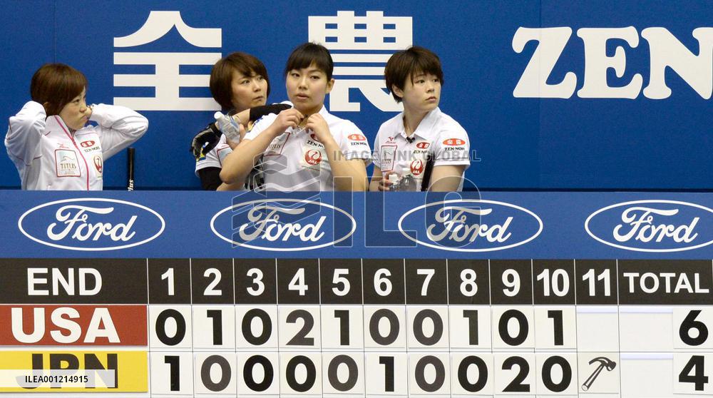 Japan beaten by U.S. at World Women's Curling Championship