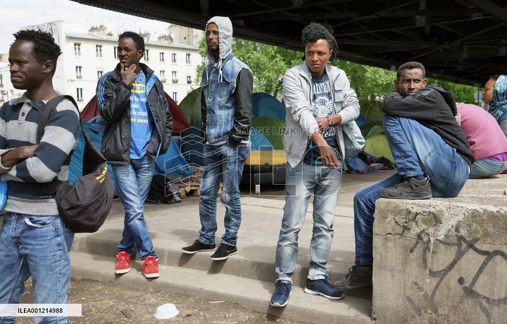 African immigrants in Paris