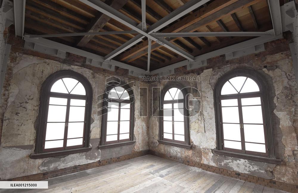 Ex-administrator's room in Yawata Steek Works' former head office unveiled