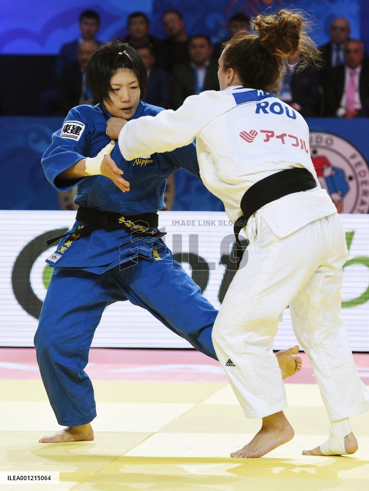 Japan's Nakamura wins in women's 52kg at world judo championships