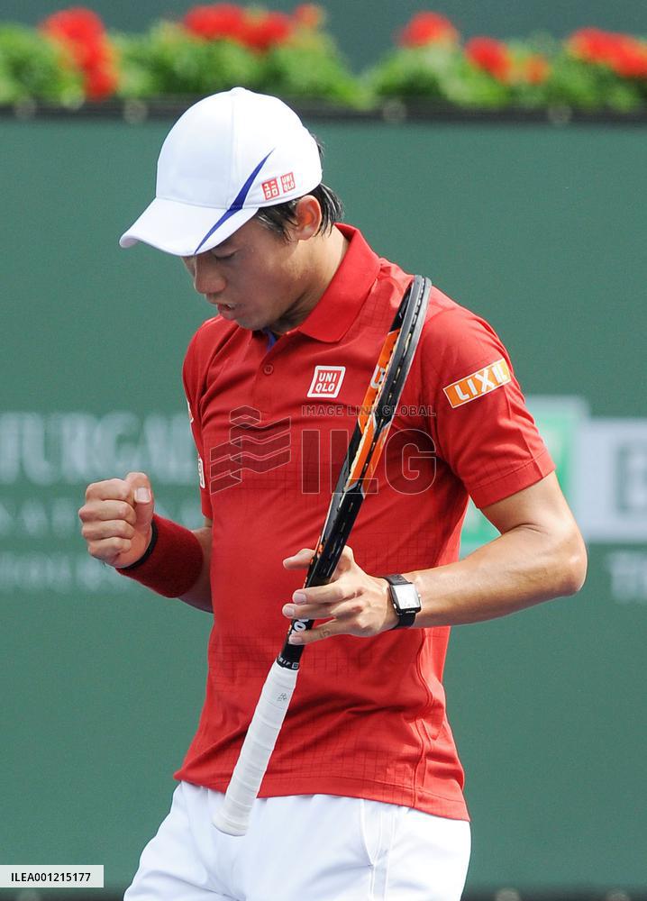 Nishikori cruises into 3rd round of BNP Paribas Open