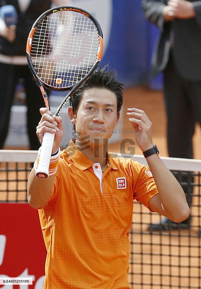 Nishikori into Barcelona Open quarterfinals