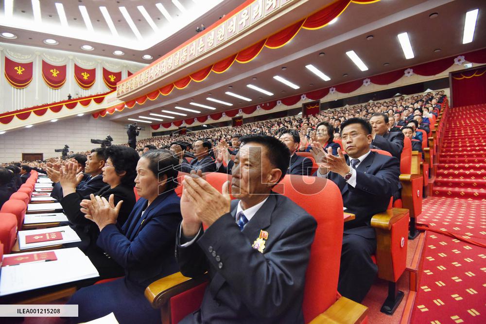 N. Korea's leader gets new title of party chairman