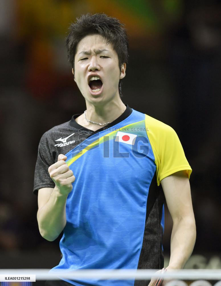 Olympics: Japan reaches table tennis men's team final