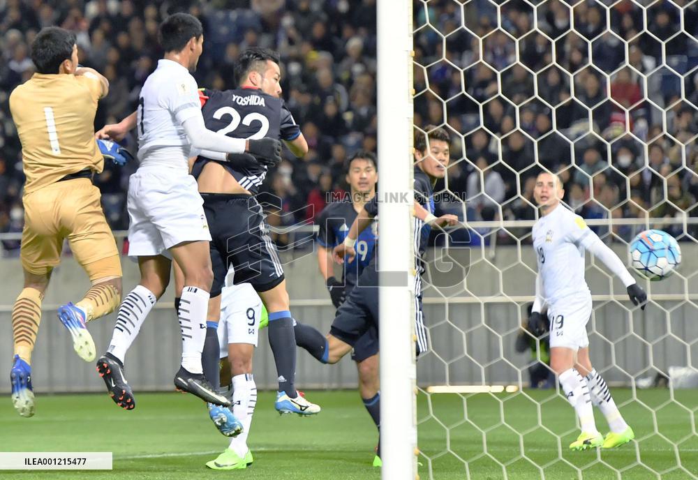 Japan beat Thailand 4-0 in Asian qualifiers for World Cup