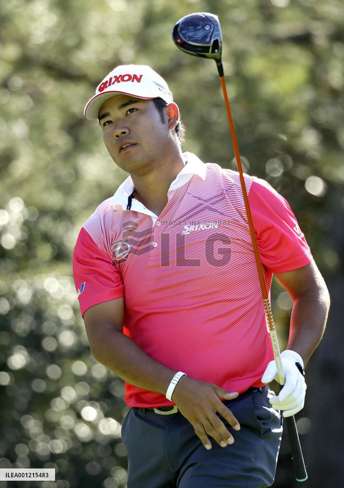 Golf: Matsuyama in Masters practice round