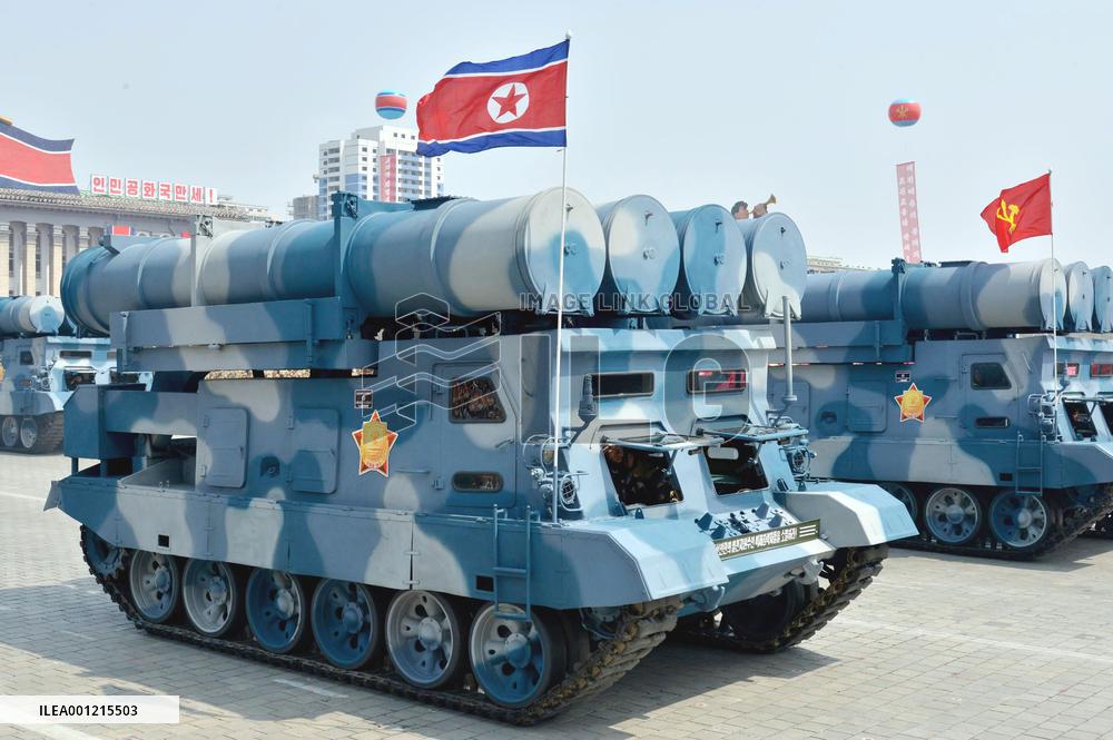 N. Korea's military parade