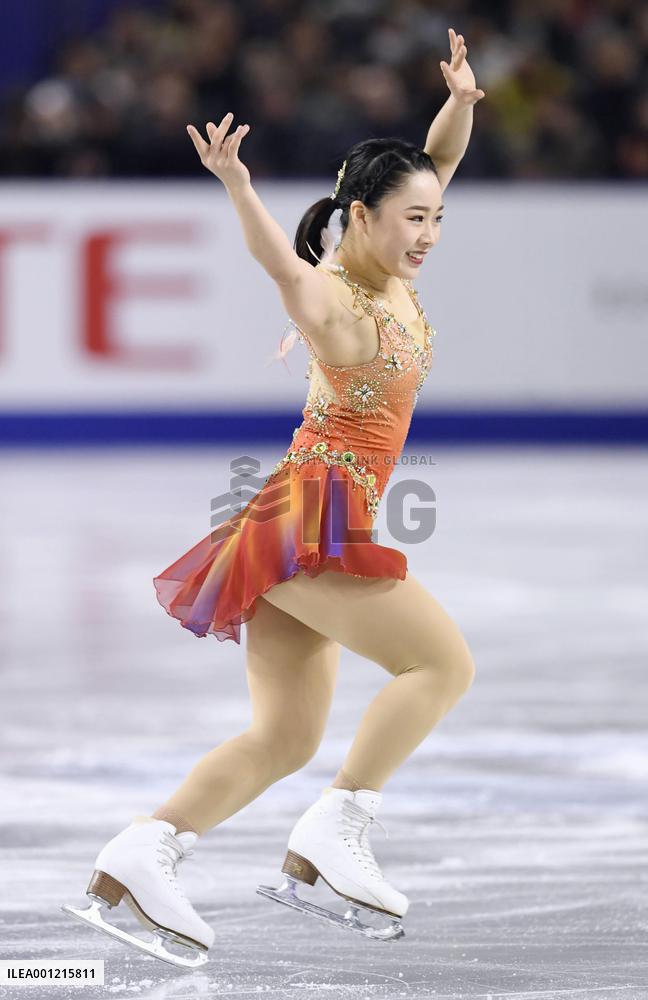 Figure skating: Women's SP at Japanese national c'ships