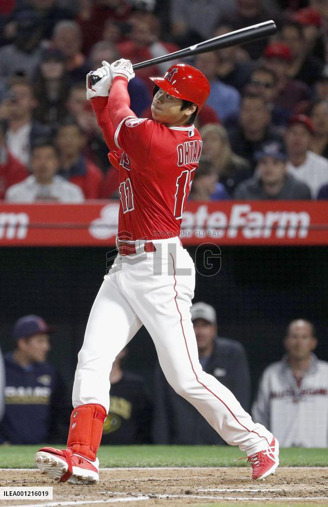 Baseball: Angels' Ohtani