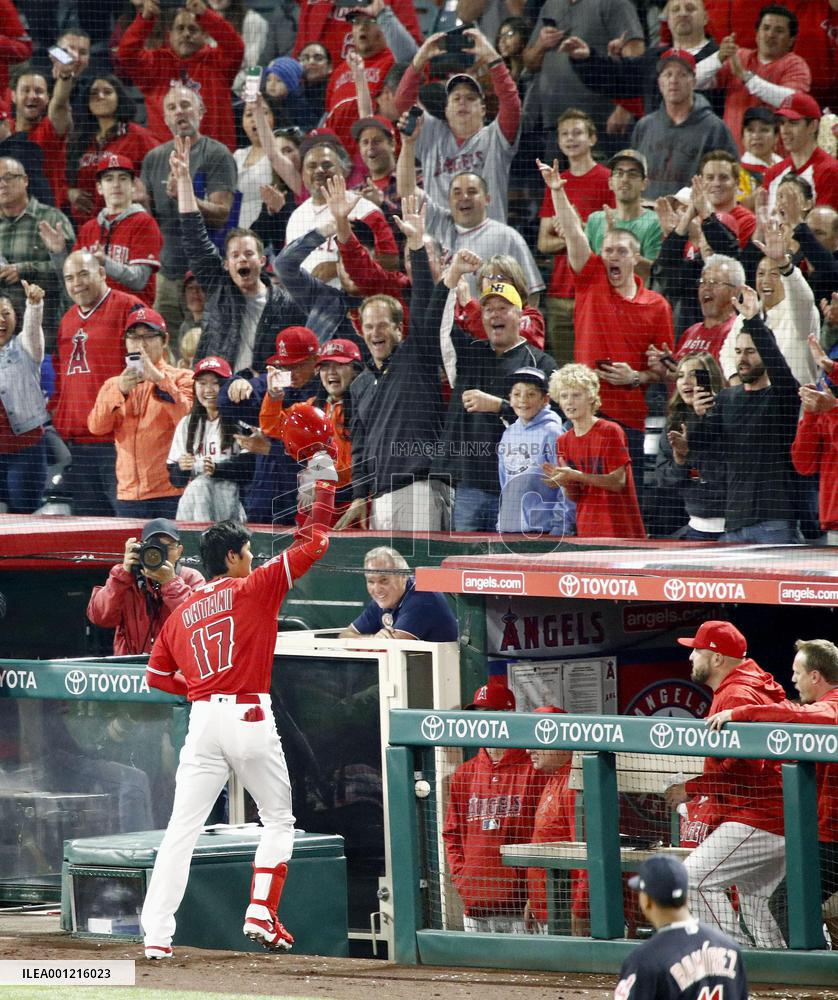 Baseball: Angels' Ohtani
