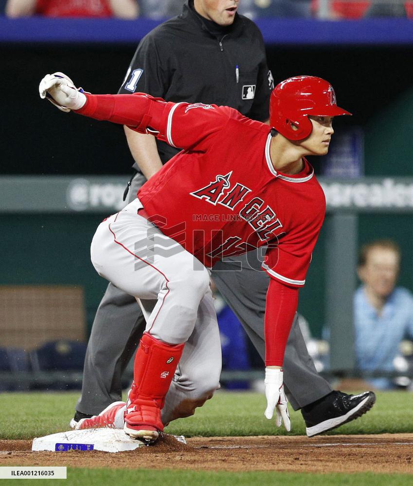 Baseball: Angels' Ohtani