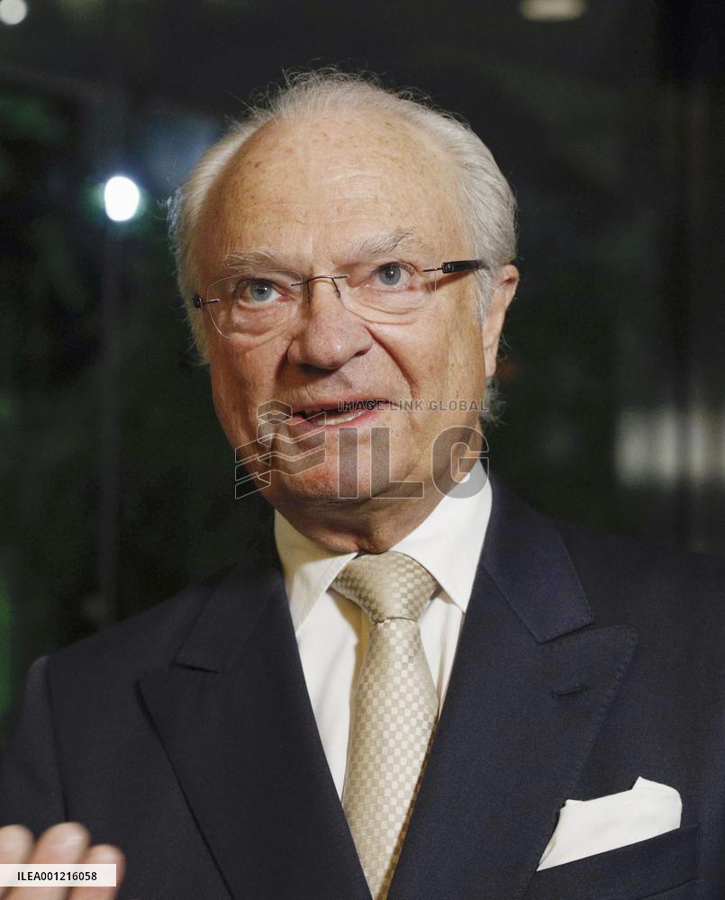 Sweden's king in Japan