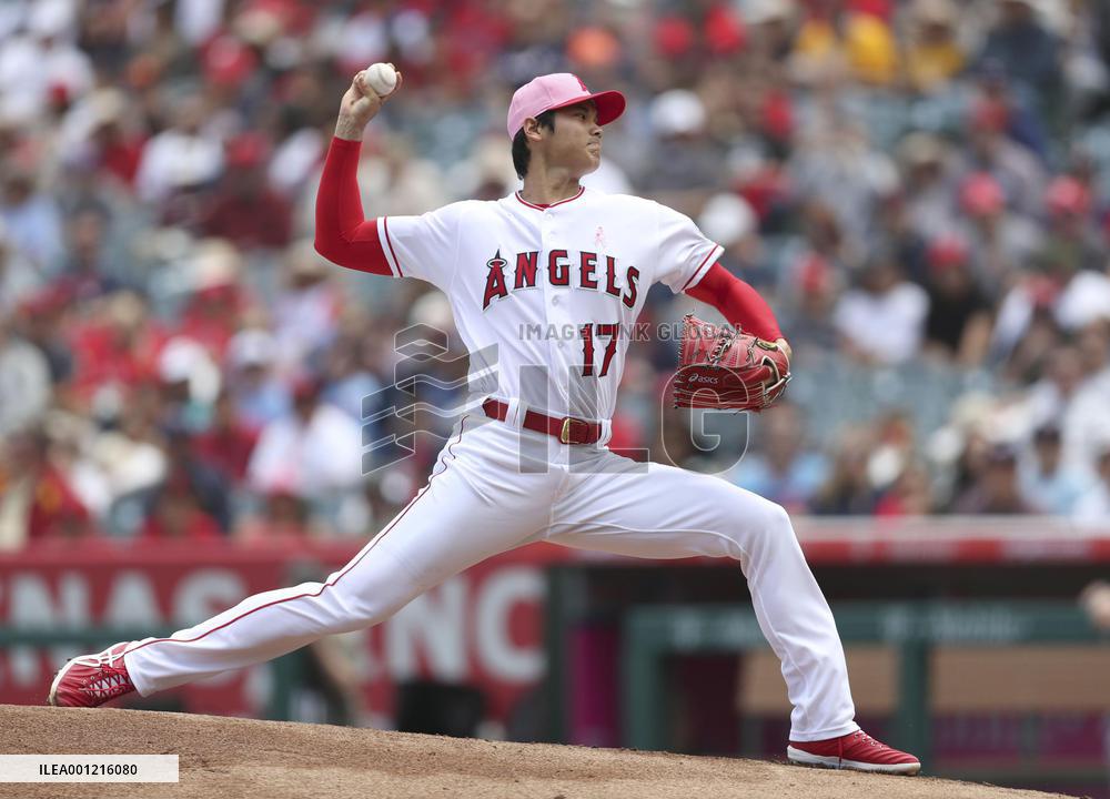 Baseball: Angels' Ohtani
