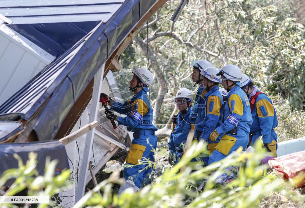 Strong earthquake hits Hokkaido