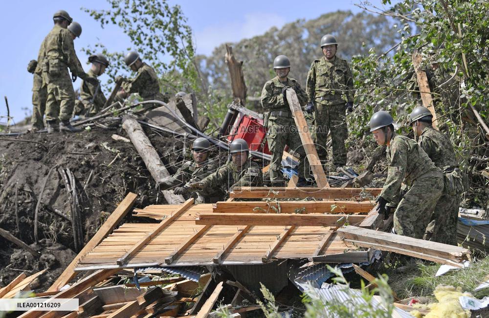 Strong earthquake hits Hokkaido