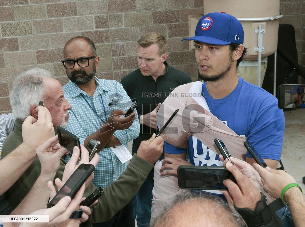 Baseball: Cubs' Darvish