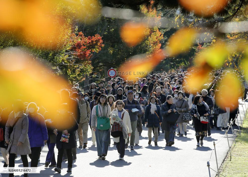 Imperial Palace opens to public