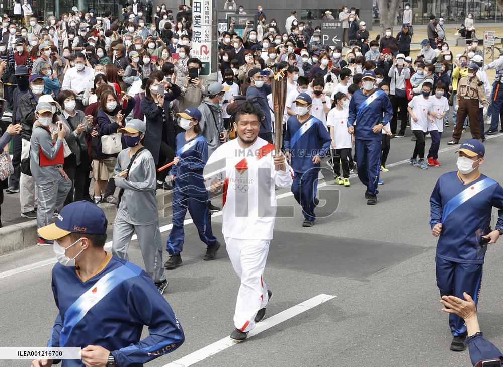 Tokyo Olympic torch relay