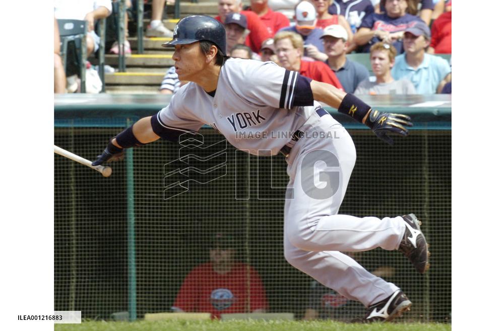 Matsui 2-for-3 as Yankees sweep Indians