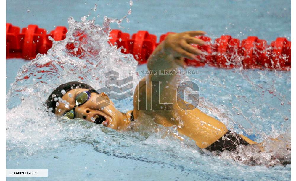 Athens champion Shibata romps to 800 freestyle gold