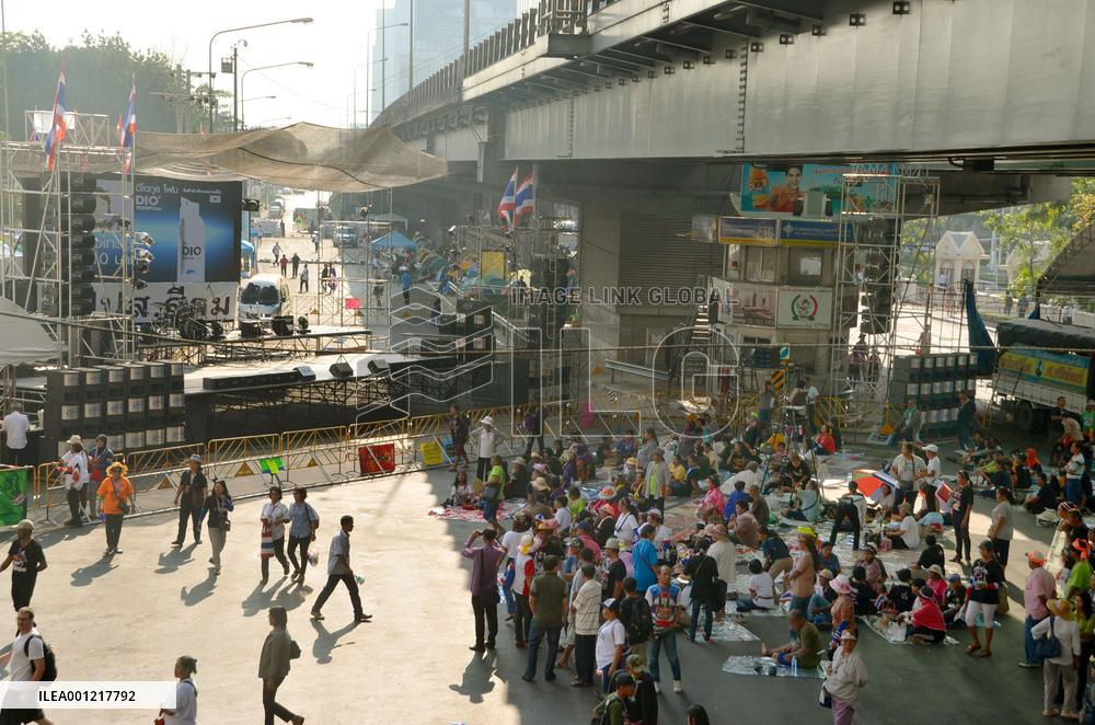 Demonstration in Thailand