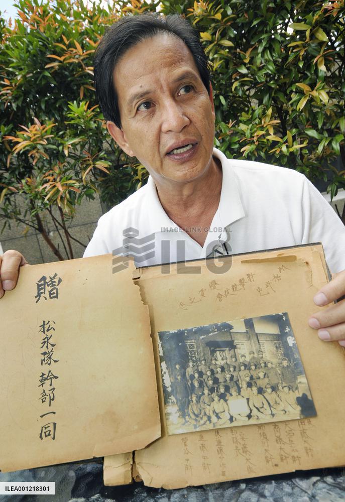 Filipino seeks to return war-era Japanese photos to owners