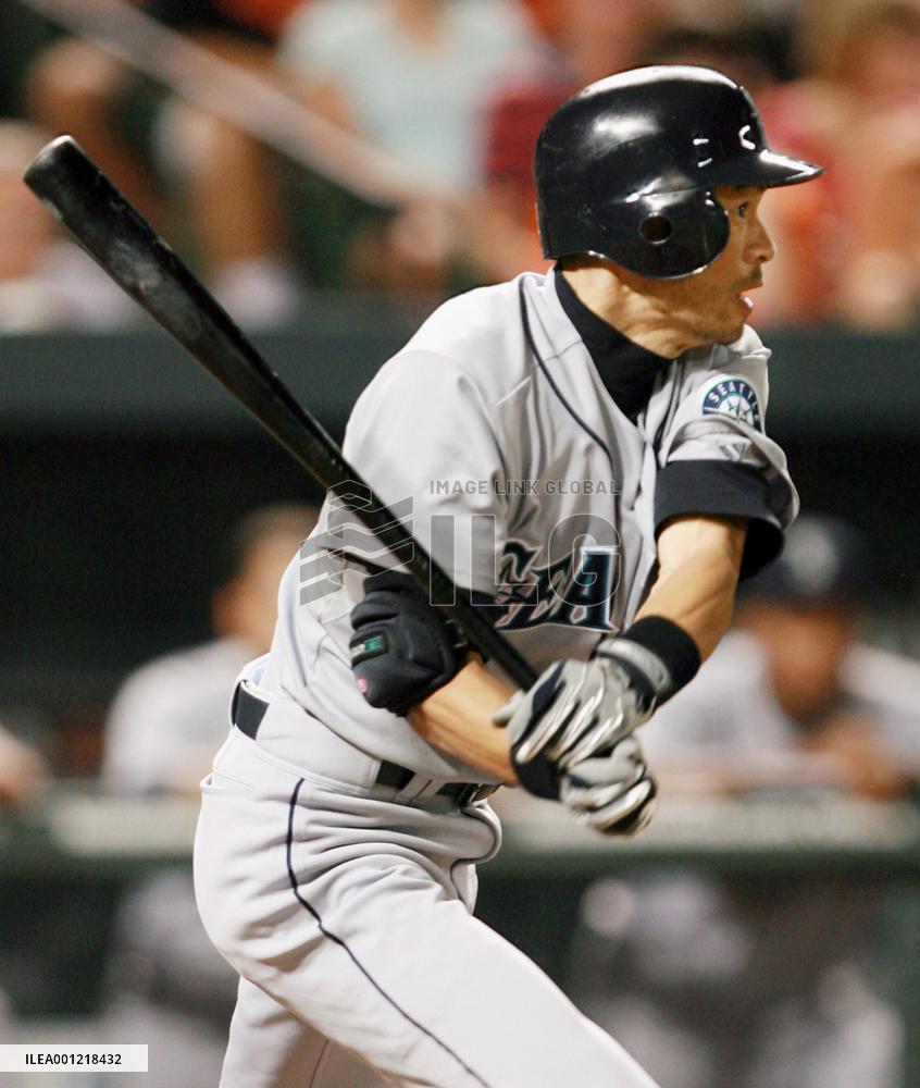 Mariners' Ichiro vs. Orioles