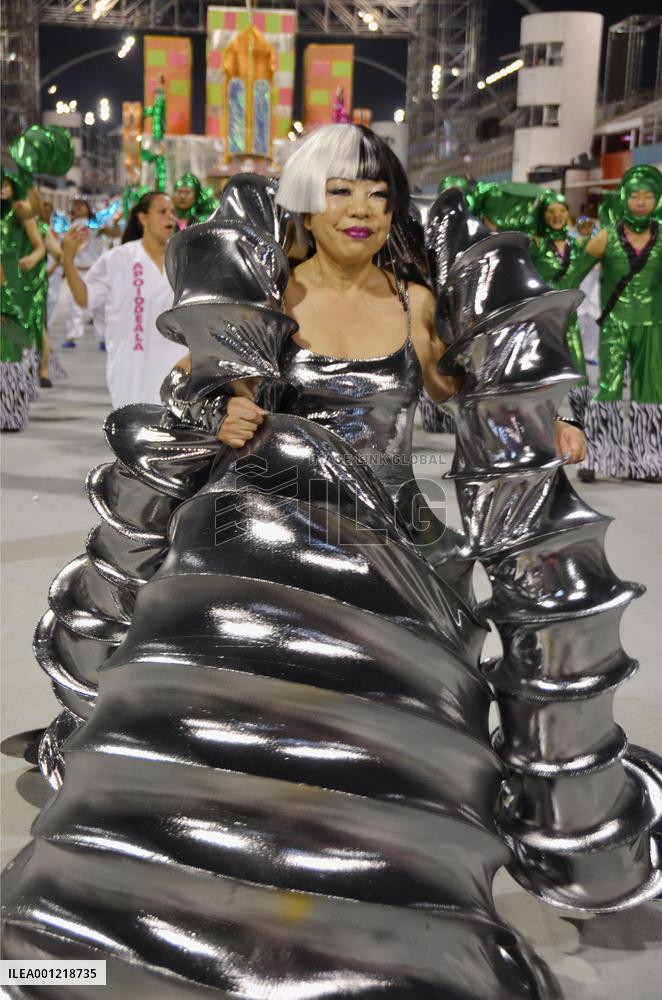 Junko Koshino at carnival
