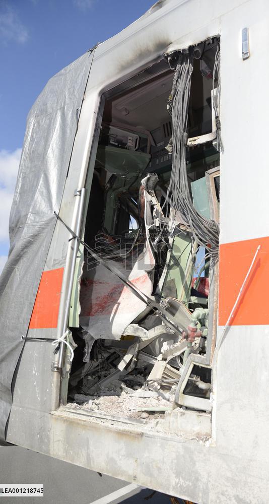 Train-truck collision