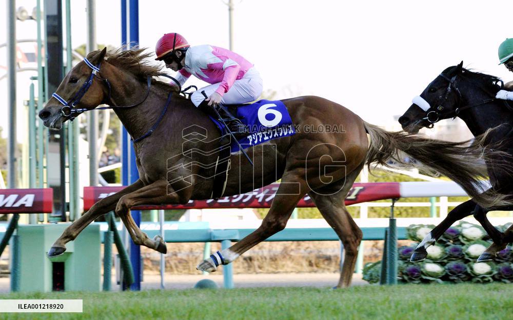 Asia Express wins Asahihai Futurity Stakes