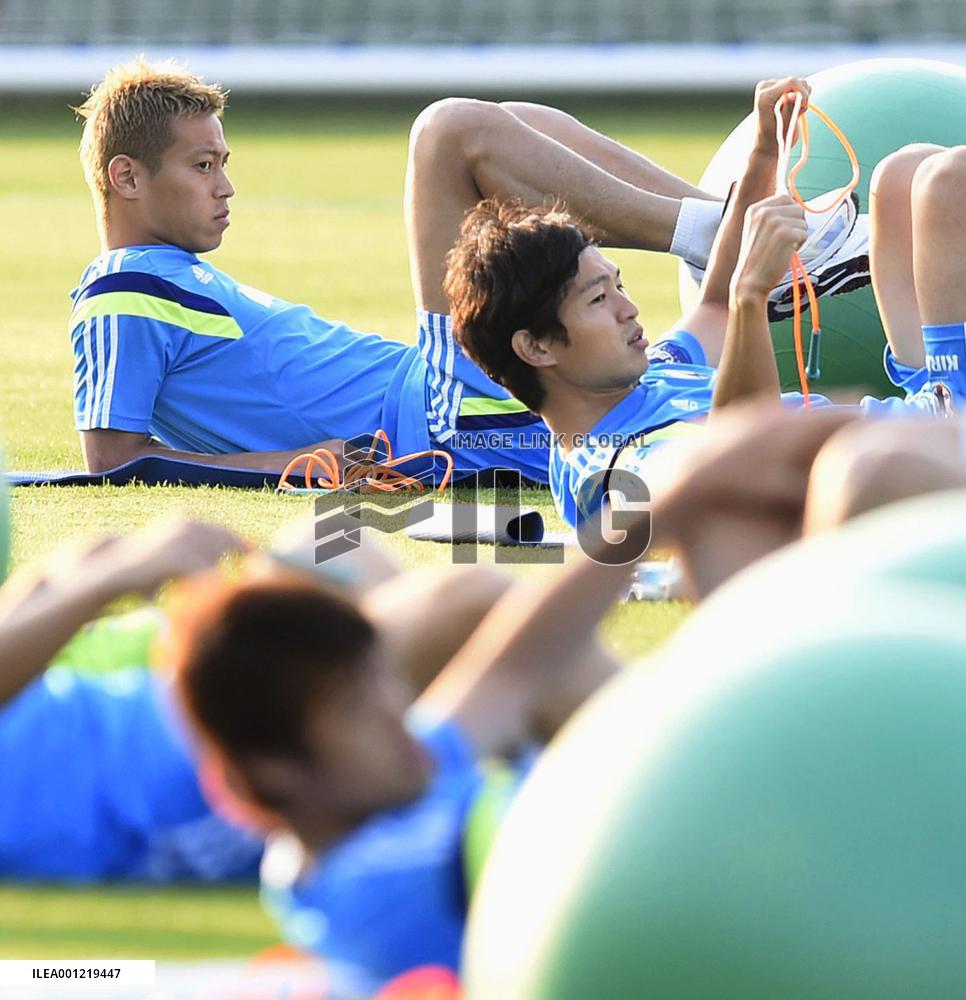 Japan prepare for do-or-die Group C clash with Colombia