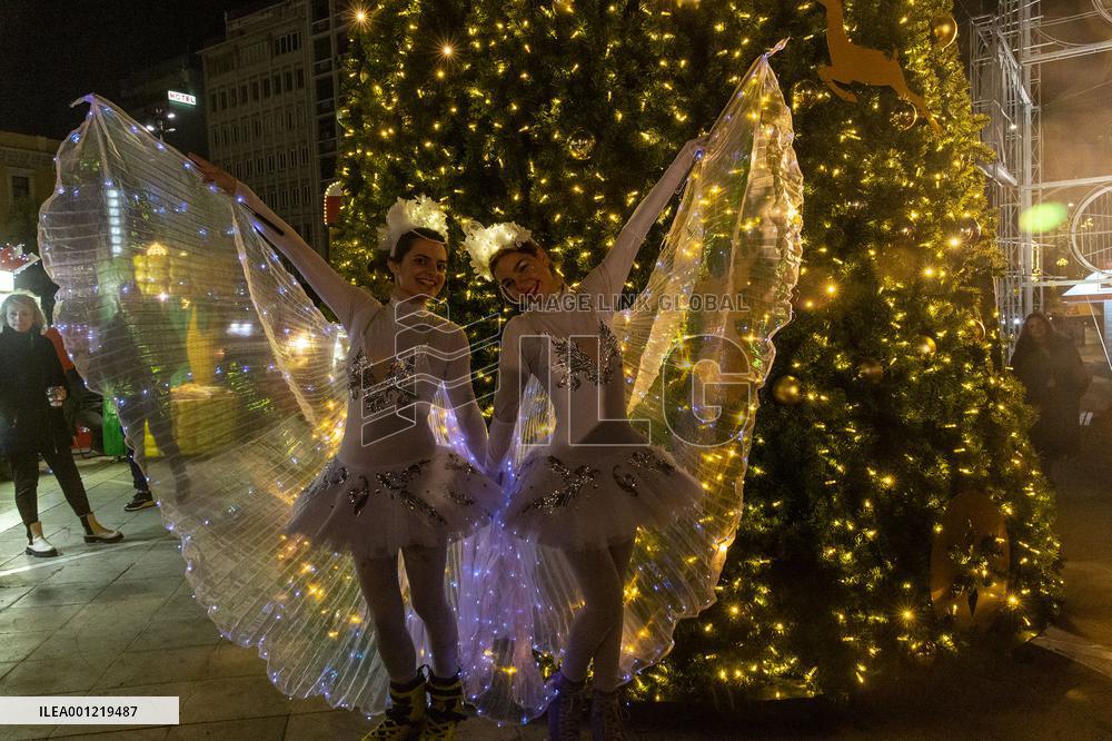 GREECE-ATHENS-CHRISTMAS MARKET