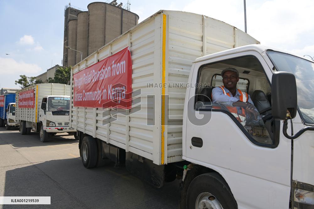 KENYA-NAIROBI-CHINESE COMMUNITY-DONATON