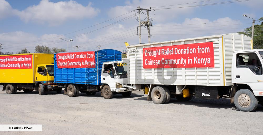KENYA-NAIROBI-CHINESE COMMUNITY-DONATON