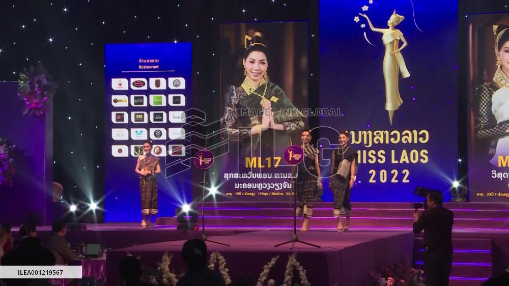 Miss Laos 2022 beauty pageant held in Vientiane